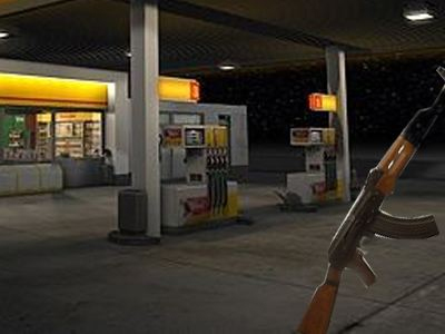 «Μπούκαραν» με καλάσνικοφ σε βενζινάδικο